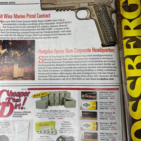 American Rifleman NRA Magazine October  2012 Vol 160 No 10 National Rifle Associ - Picture 6 of 11